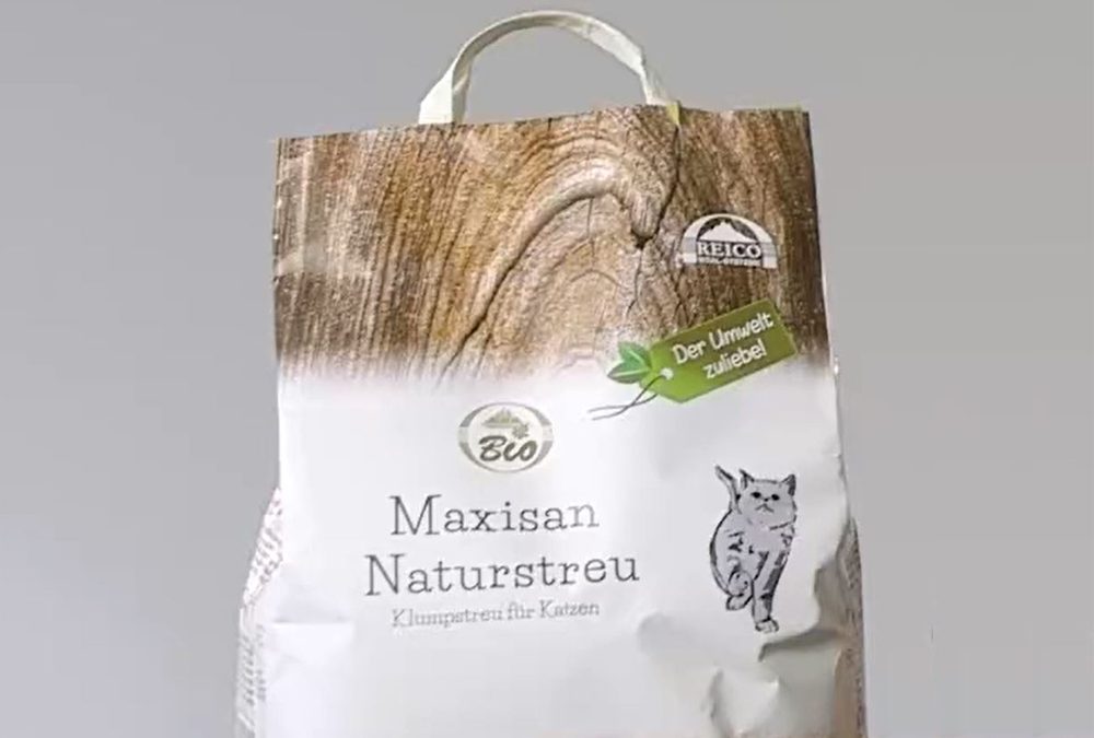 La soluzione ecologica per la lettiera è MaxiSan Naturstreu