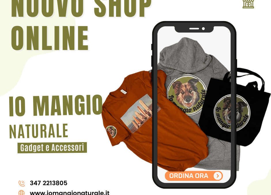 Io mangio naturale presenta il proprio merchandising!